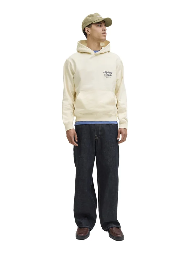 Jornorrebro Typo Back Sweat Hood Sn