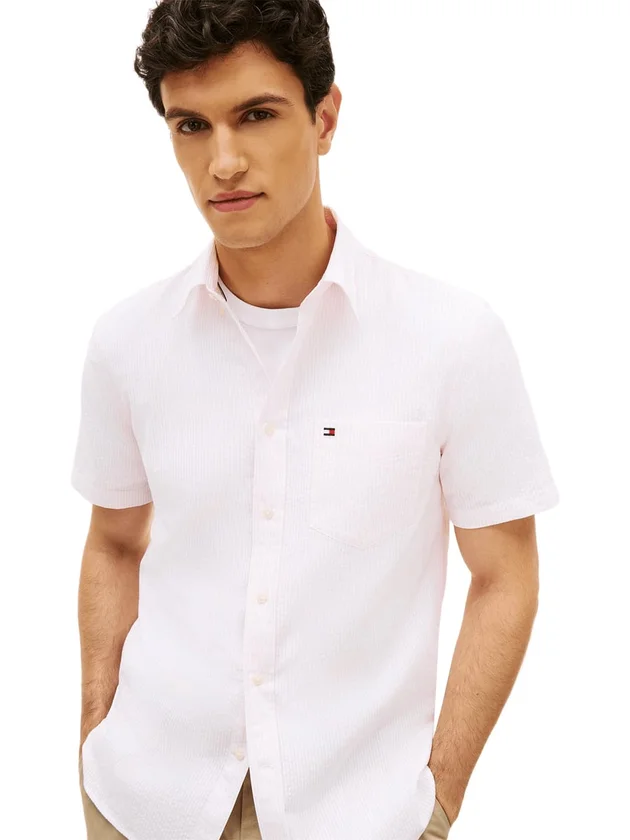 Seersucker Bengal Stripe Shirt