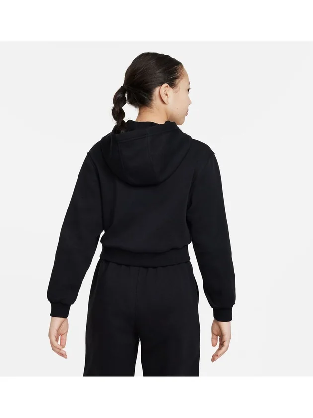 Club Fleece Crop Hdy Hbr