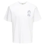 BRIGHT WHITE / PRINT:CONICHIWA TOAD