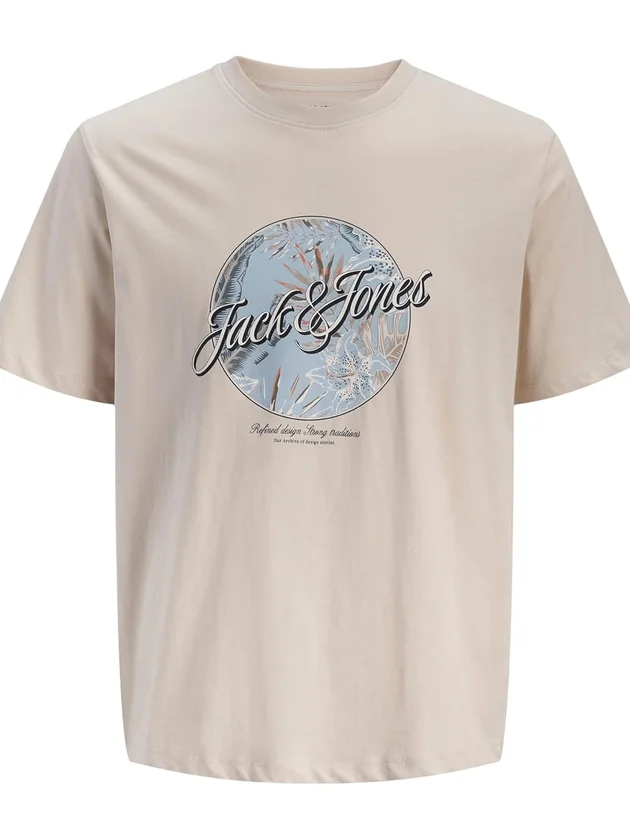 Jjhonolulu Shape Tee Ss Crew Neck Ln