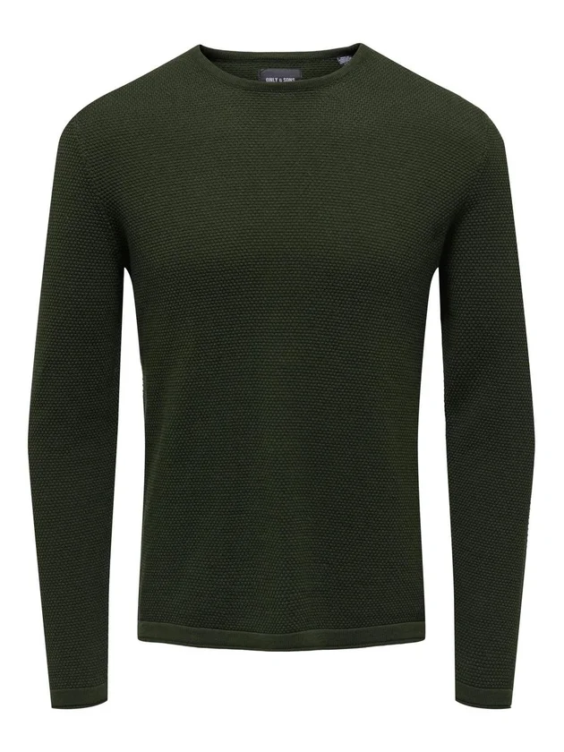 Onspanter Reg 12 Struc Crew Knit