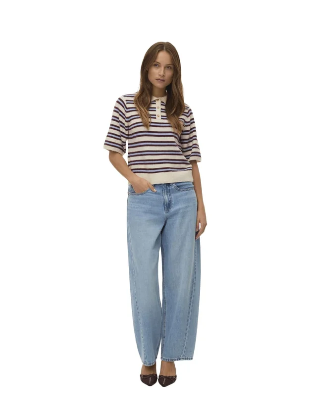Vmocanna 2 4 Poloneck Pullover