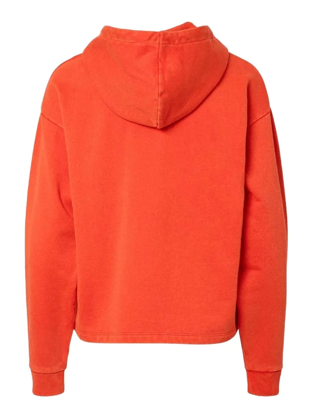 Pcchilli Ls Washed Patch Hoodie