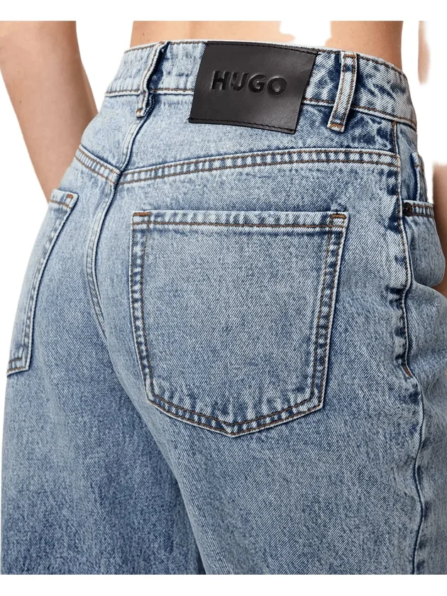 Jean Jambes Larges Taille Haute