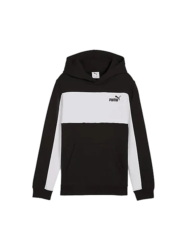 Ess Block Small Logo Hoodie Fl B
