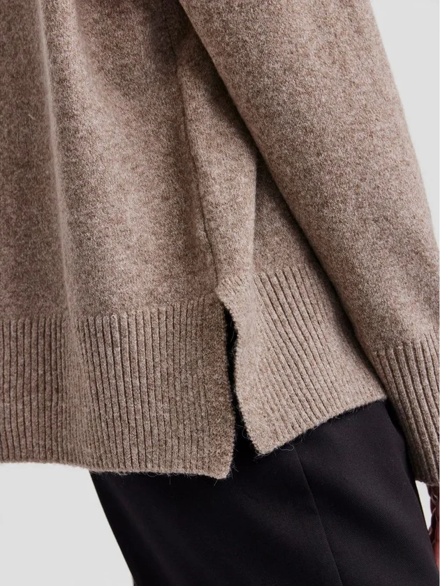 Offy LS Cowlneck Blouse Ga Noos