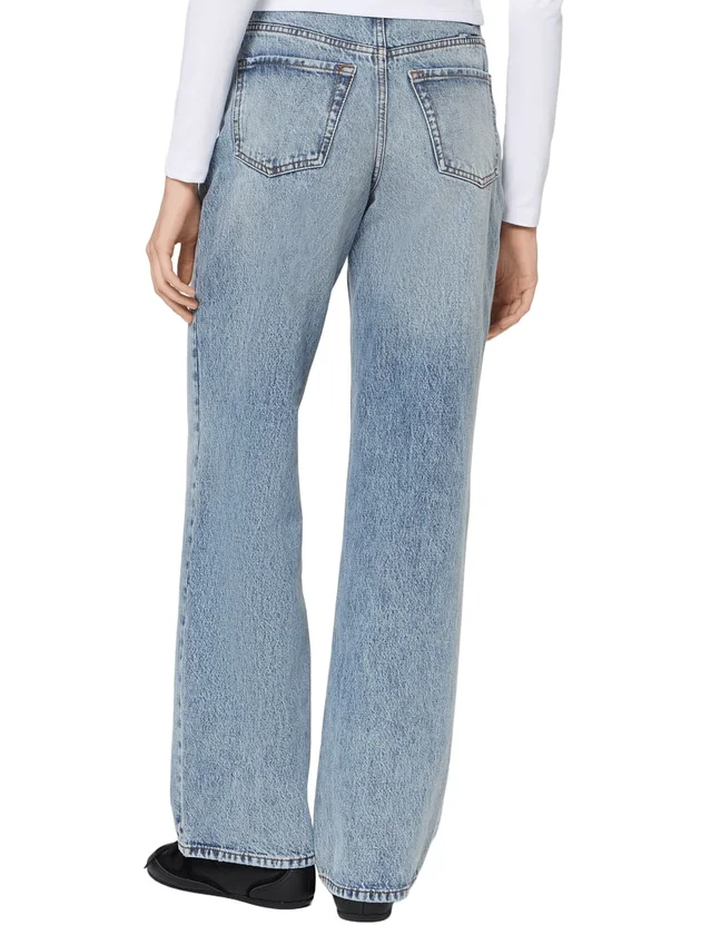 Jean Jambes Larges Taille Haute