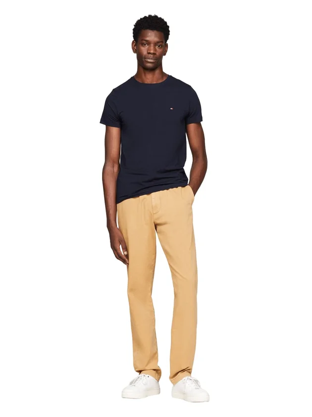 Core Stretch Slim C Neck Tee