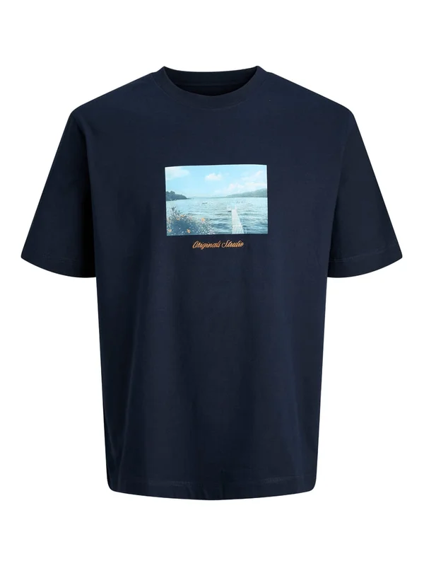 Jornorrebro Photo Tee Ss Crew Neck Ln