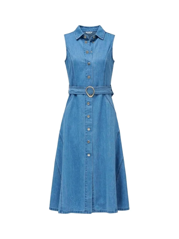 Dress Sleeveless With Belt