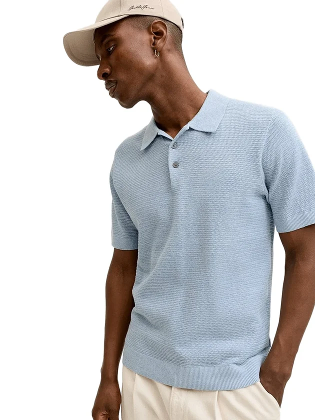 Bluriley Knit Polo Ss Sn