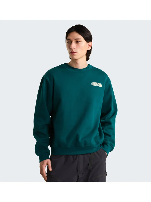 Retro Trail Relaxed Crew