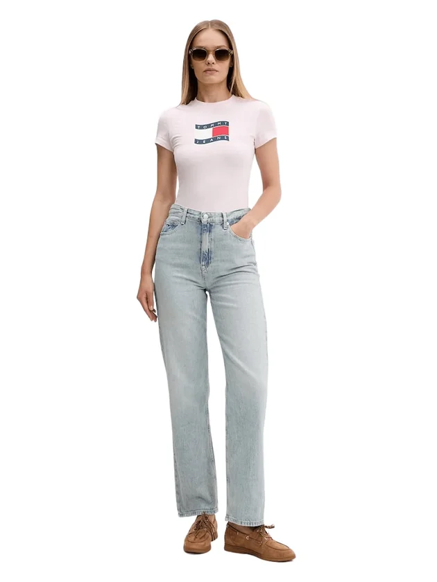 Slim Wavy Flag Tee Ext