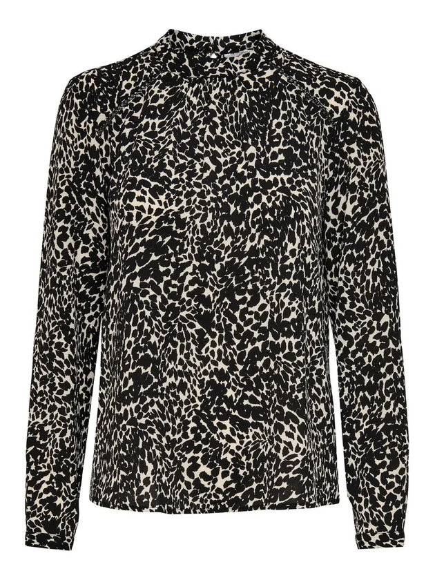 New Mallory Ls Blouse Aop Wvn