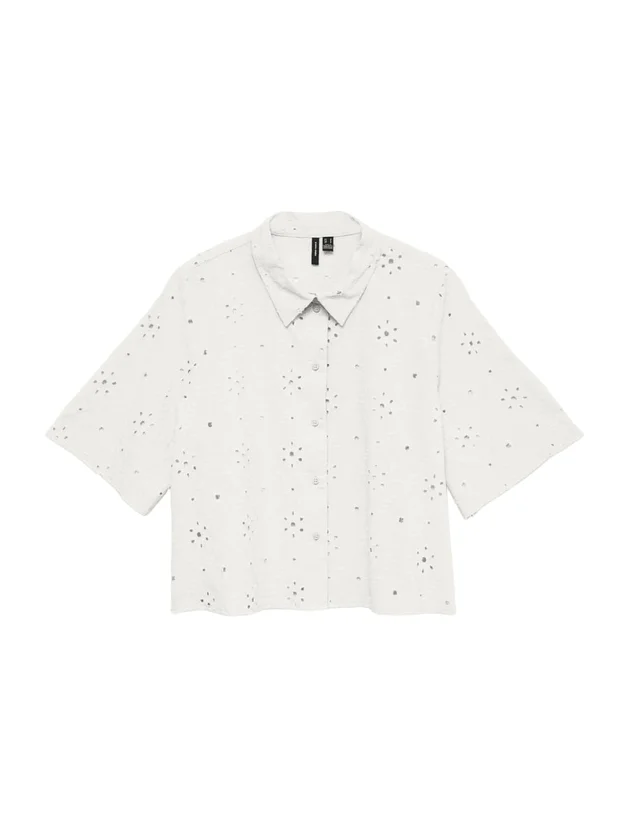 MELIZA Short Sleeve Shirt Wvn Noos