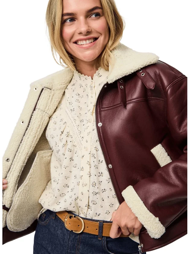 Janelle Short Jacket W Fur