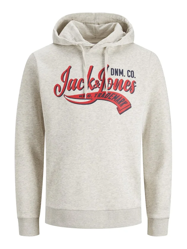JJElogo Sweat Hood 2 Col 23 24 Noos