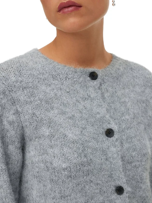 Novah Ls O Neck Button Cardi Ga Noos