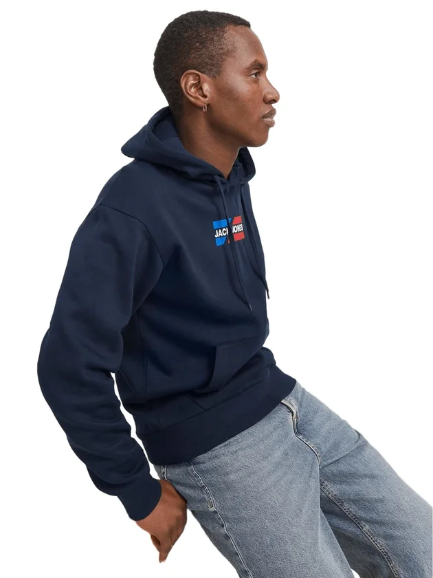 Jjcorp Graphic Sweat Hood Ln