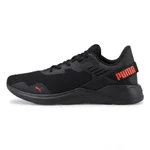 PUMA BLACK-BURNT RED