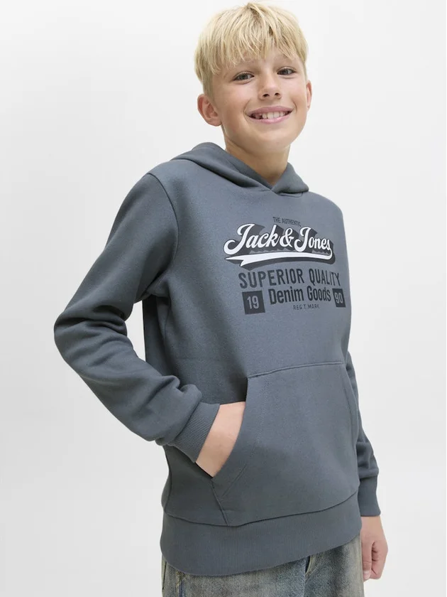 JJElogo Sweat Hood 2 Col 25 26 Noos