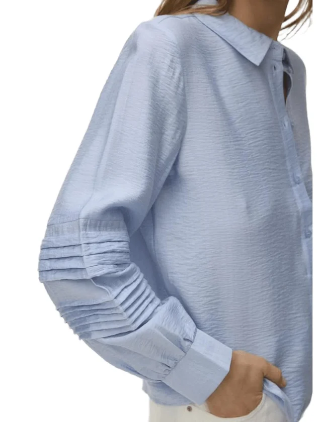 Vmisela L S Shirt Wvn Btq Ga