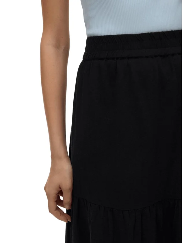 Hw Maxi Skirt Wvn Ga