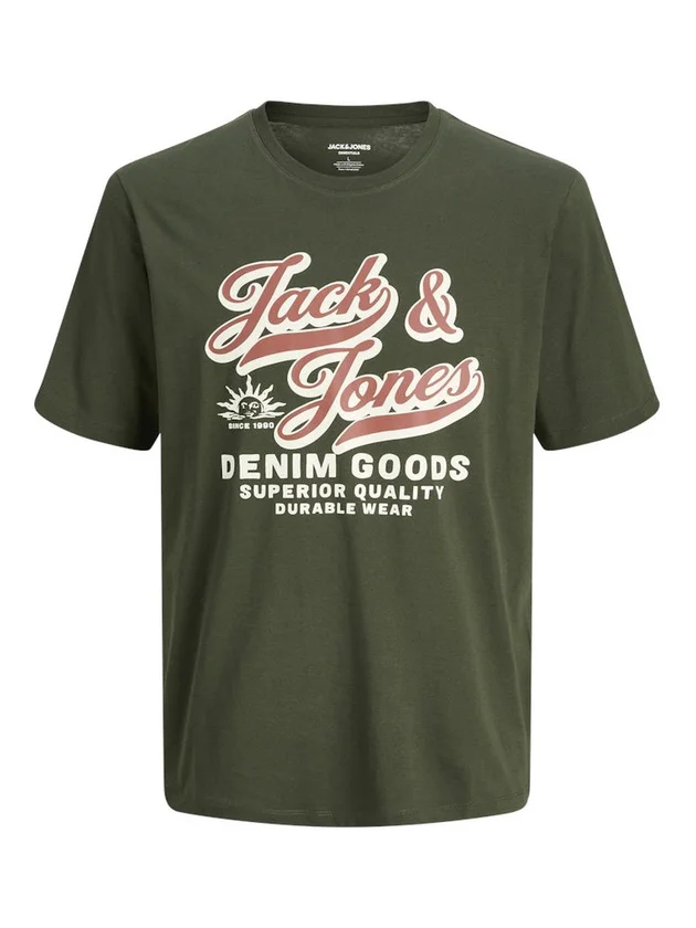JJElogo Tee Ss O Neck 2 Col Aw25 Sn