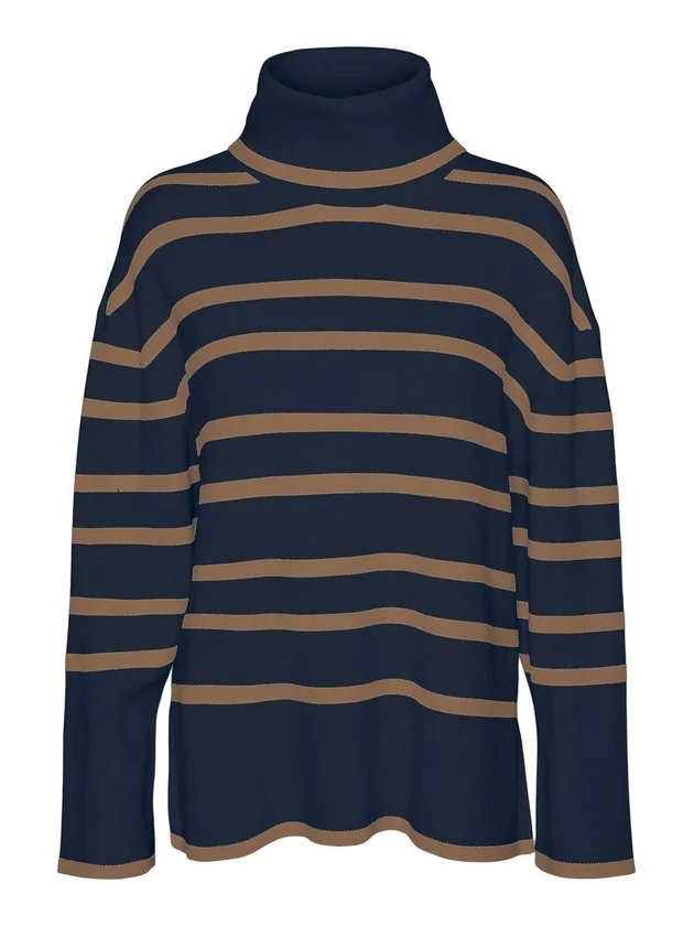 Vmsaba LS Rollneck Blouse