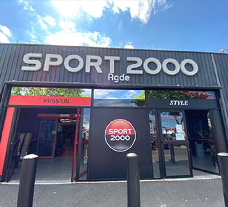 Extérieur du magasin SPORT 2000 AGDE