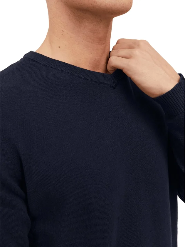 Basic Knit V Neck Noos