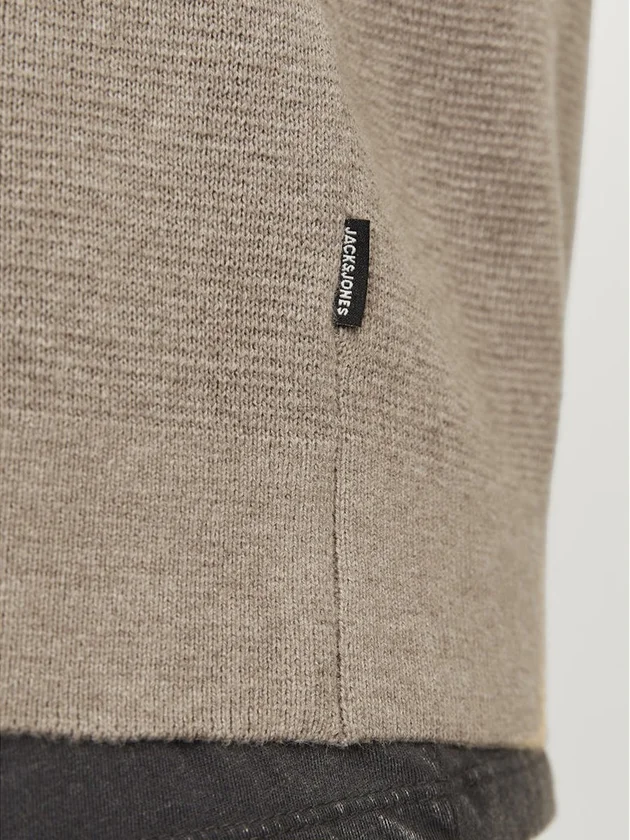 Jprblamilano Stitch Knit Half Zip Sn