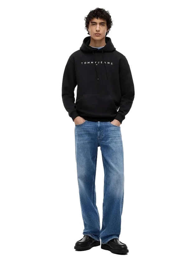 Reg Linear Logo Hoodie Ext