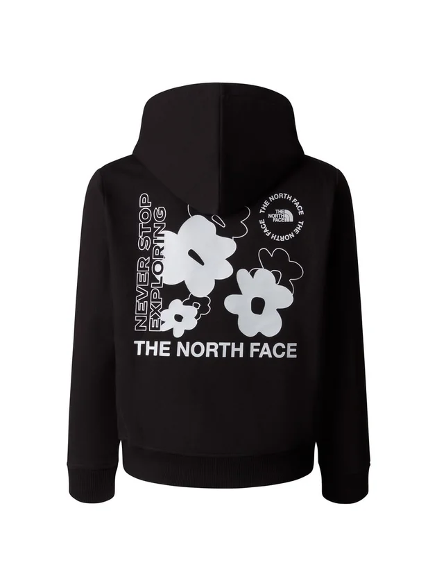 Flower Graphic Relaxed Hoodie