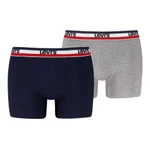 NAVY/GREY MELANGE