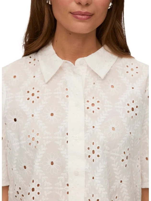 MELIZA Short Sleeve Shirt Wvn Noos