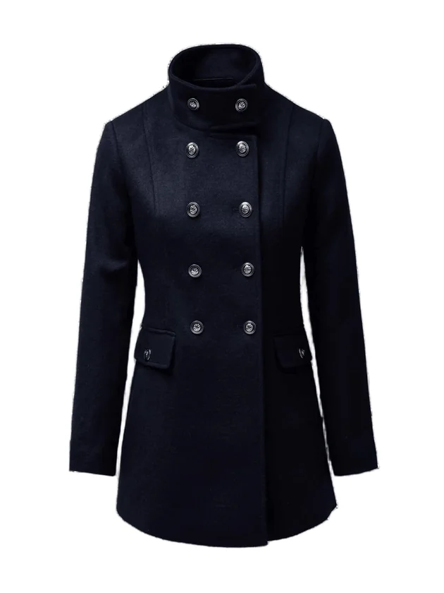 Short Wool Peacoat