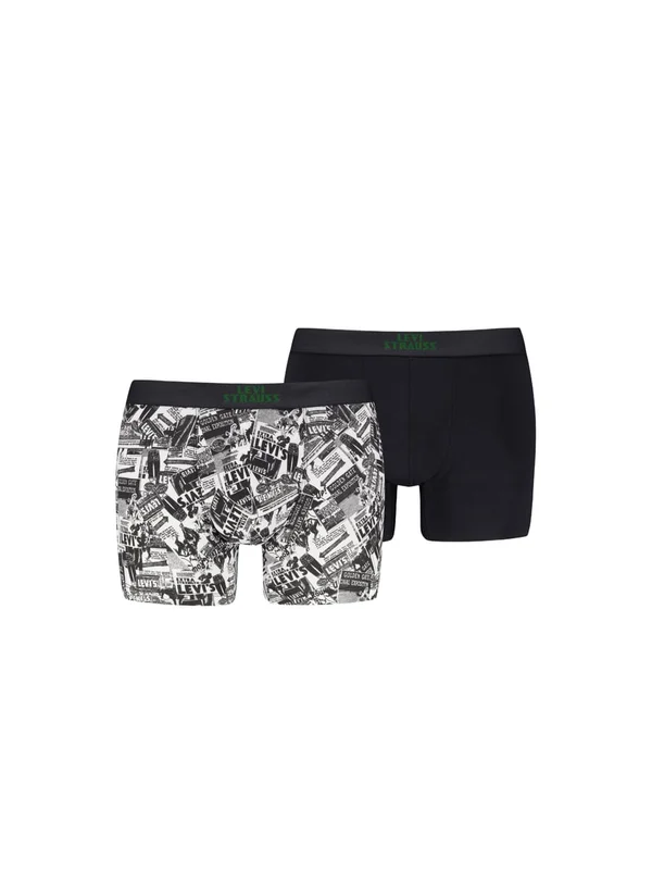 Newspaper AOP Boxer Brief 2P
