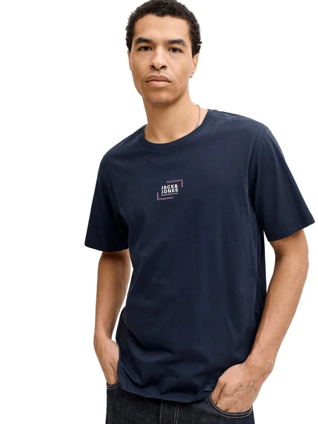 Jjcorp Graphic Tee Ss O Neck Ln