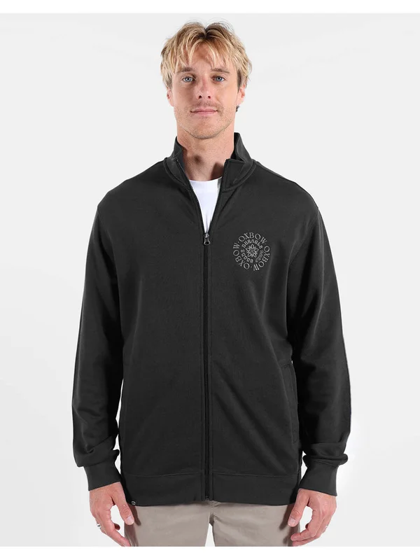 Sweat Zippé Col Rond