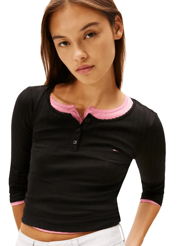 Slim Sh Irregular Rib LS