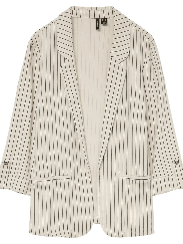 Loose Blazer Lin 3/4 Wvn Noos
