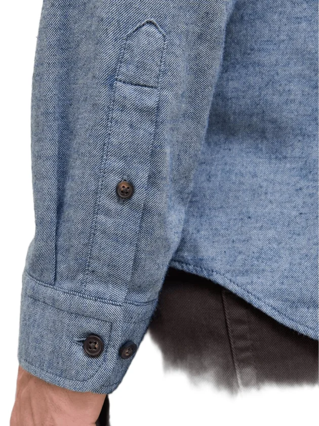 Classic Melange Shirt L S Noos