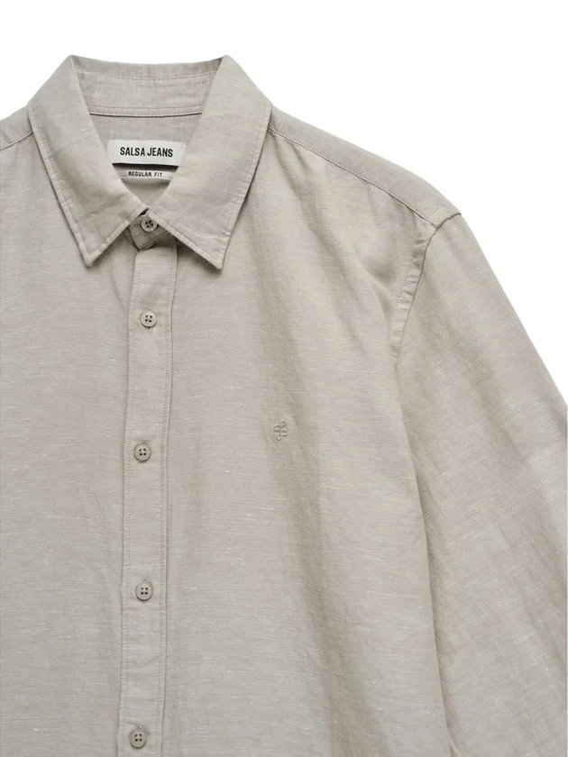 Cotton Linen Shirt Regular Fit