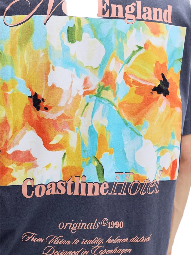 Jormontauk Back Graphic Tee Ss Cn E