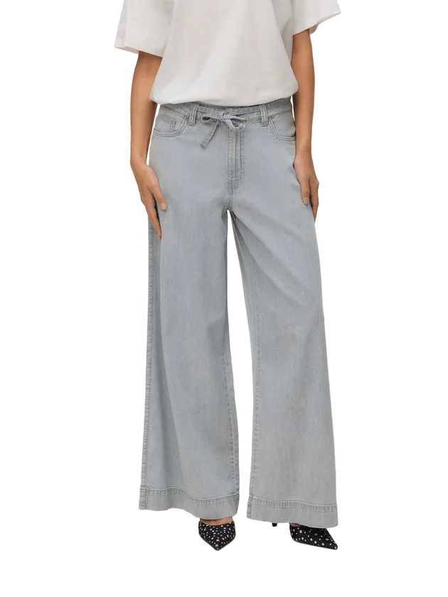 Wide Palazzo Jeans Mix