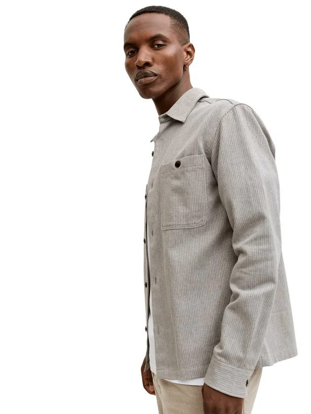 Blurayle Linen Solid LS Shirt