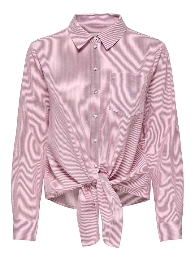 Lecey LS Knot Shirt Noos Wvn