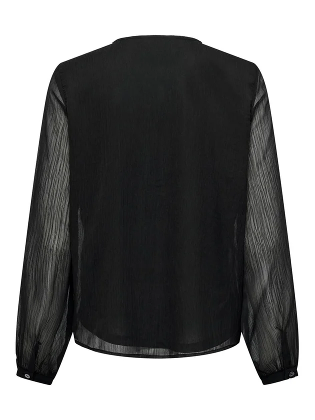 Luna L S V Neck Top Noos Ptm